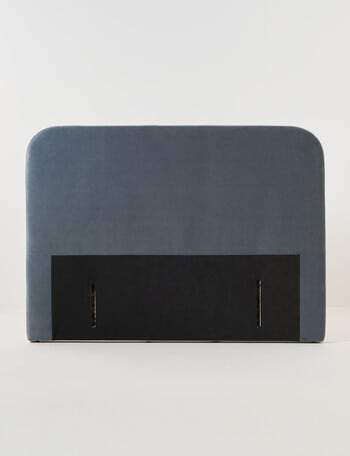 LUCA Furniture Samara Headboard, Deluxe Velvet Blue product photo