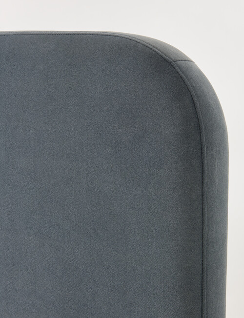 LUCA Furniture Samara Headboard, Deluxe Velvet Blue product photo View 02 L