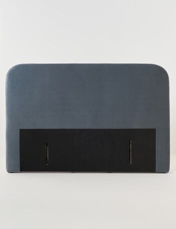 LUCA Furniture Samara Headboard, Deluxe Velvet Blue product photo