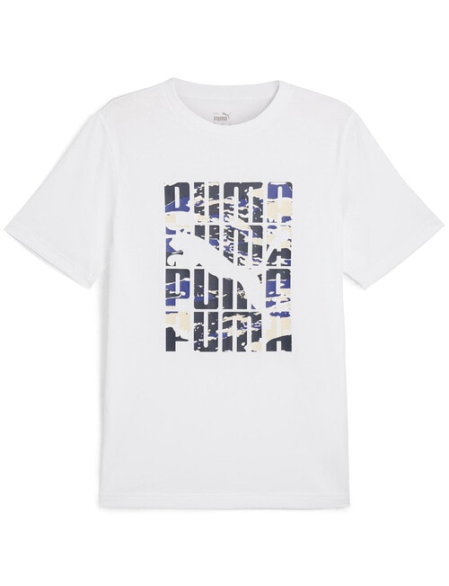 Puma Graphic's Logo Tee, White product photo
