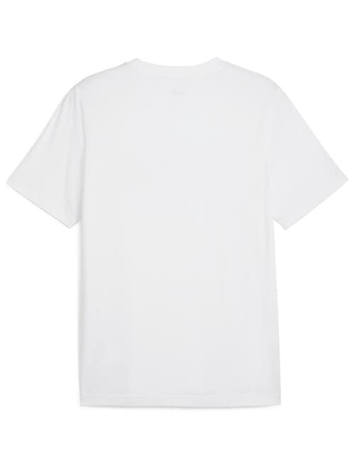 Puma Graphic's Logo Tee, White product photo View 02 L