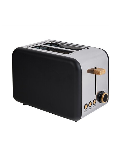 Modello Scandi 2 Slice Toaster, Black, PLA1937 product photo View 03 L