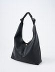 Whistle Accessories Knot Handle Tote Bag, Black product photo View 03 S