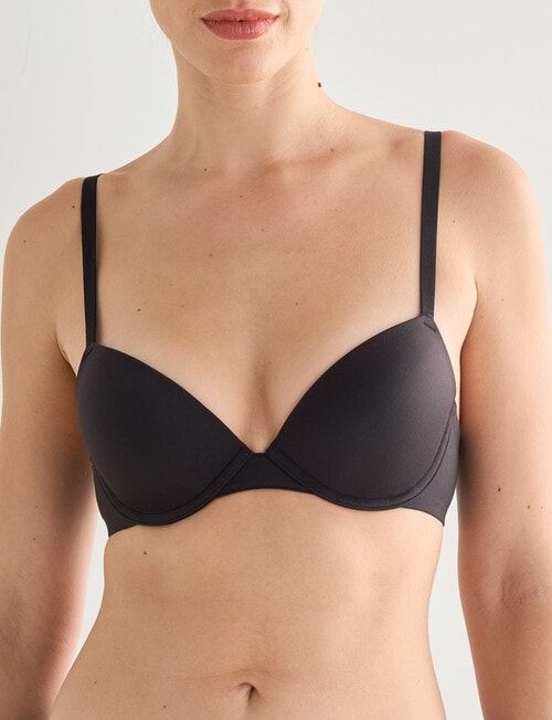 Lyric Push Up Bra, Black, A-D product photo