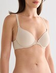 Lyric Front Fastening Contour Bra, Nude, A-DD product photo