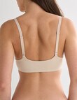 Lyric Front Fastening Contour Bra, Nude, A-DD product photo View 02 S