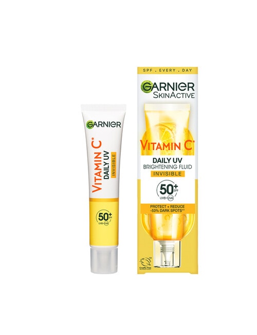 Garnier Vitamin C Daily UV Invisible Brightening Fluid SPF50+, 40ml product photo