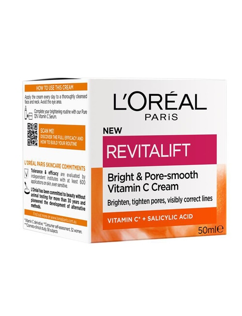 L'Oreal Paris Revitalift Vitamin C Brightening Cream, 50ml product photo