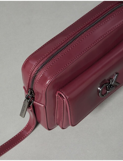 Calvin Klein Re-Lock Camera Bag, Oxblood product photo View 03 L