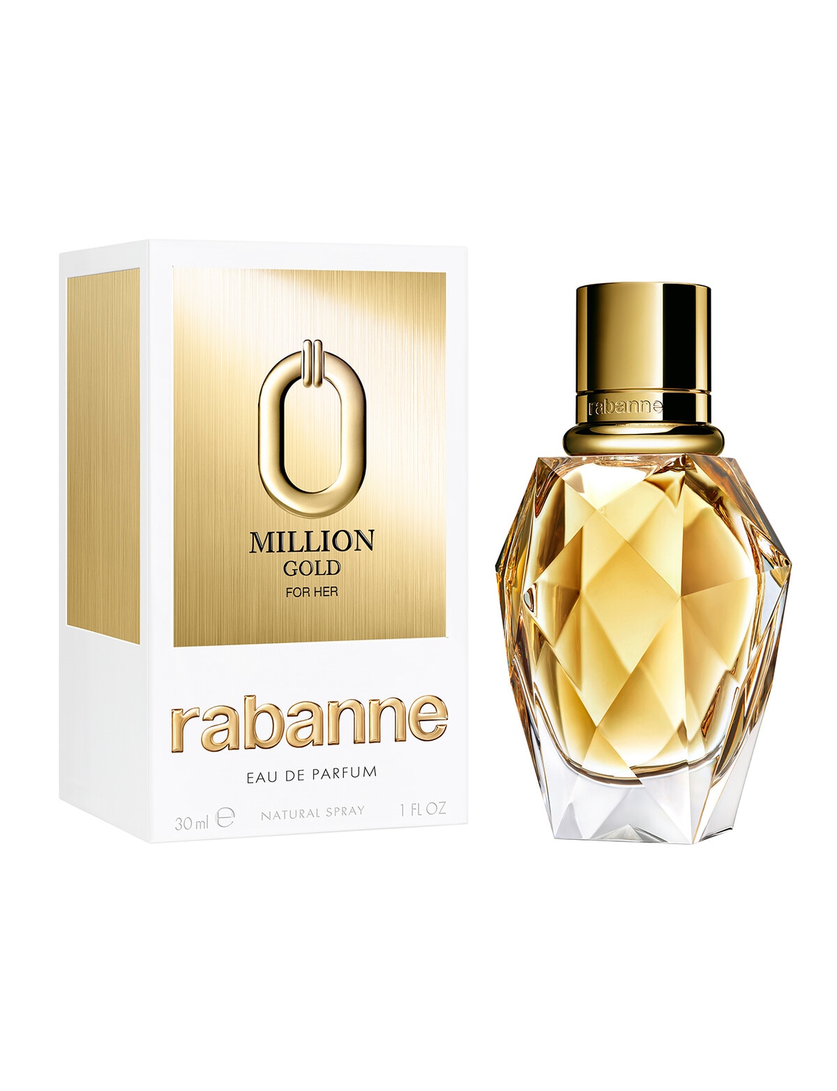 Royal Gold Rabanne Rabanne Million Gold For Her EDP, 30ml - Women's Perfumes