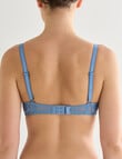 Lyric Marlene Lace Underwire Bra, Bluebell, 10B-16DD product photo View 02 S