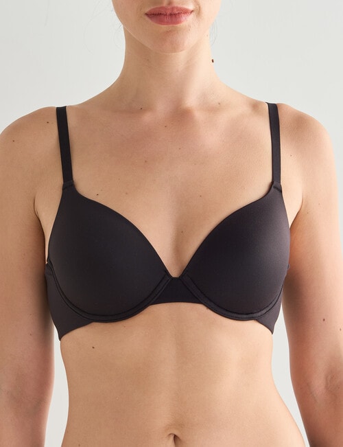 Lyric T-Shirt Contour Bra, Black, A-DD product photo