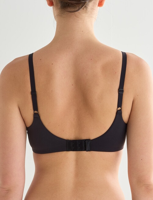 Lyric T-Shirt Contour Bra, Black, A-DD product photo View 02 L