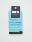 Simon De Winter Slouch Sock, Pale Aqua, 8-16 product photo View 02 S