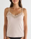 Lyric Lola Lace Camisole, Nude, 8-20 product photo View 03 S