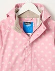 Mum 2 Mum Rainbow Sunshine Rainwear Jacket, Pink product photo View 03 S