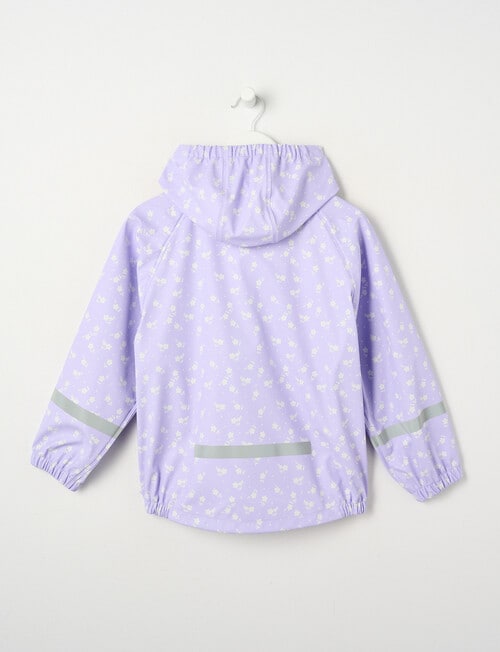 Mum 2 Mum Wild Flowers Rainwear Jacket, Lilac product photo View 02 L
