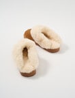 Mi Woollies Te Anau Scuff Slippers, Walnut product photo View 02 S