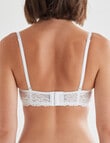 Acapella Georgia Balconette Bra, White, B-D product photo View 02 S