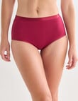 Lyric Marie Cotton Full Brief, Ruby, 10-26 product photo