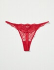 Acapella Hazel G-String Brief, Red, 8-16 product photo View 02 S