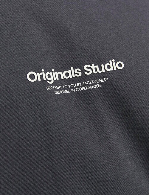 Jack & Jones Vesterbro T-Shirt, Iron Gate product photo View 02 L