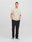 Jack & Jones Vesterbro Tee Crew Neck, Moonbeam product photo View 02 S