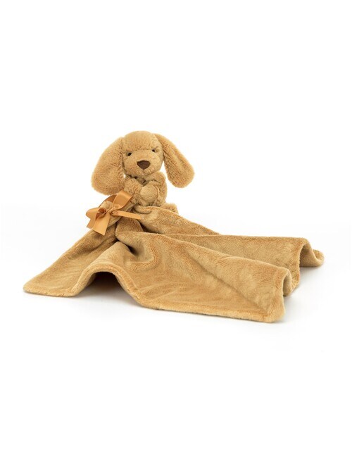 Jellycat Bashful Toffee Puppy Soother product photo