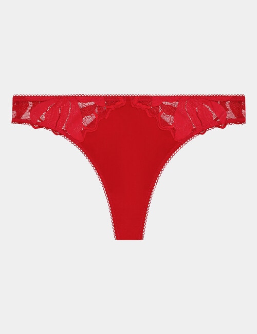 Me By Bendon Margot Estelle Thong, Jester Red, S-XL product photo View 05 L