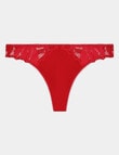 Me By Bendon Margot Estelle Thong, Jester Red, S-XL product photo View 05 S