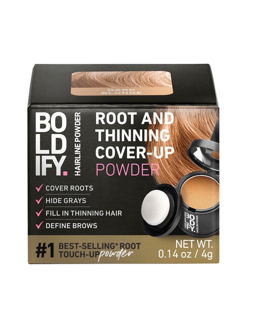 BOLDIFY. Root & Thinning Cover Up Powder Dark Blonde, 4g product photo View 03 L