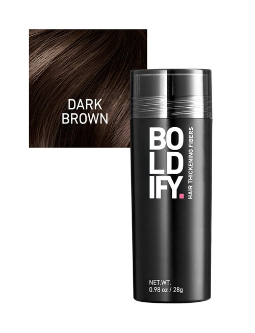 BOLDIFY. Hair Thickening Fibers Dark Brown, 28g product photo