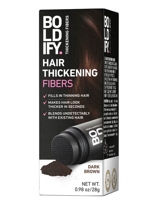 BOLDIFY. Hair Thickening Fibers Dark Brown, 28g product photo View 02 L
