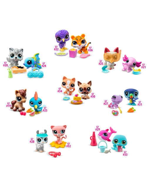 Littlest Pet Shop Pet Pair, 2-Pack, Assorted In CDU, Wave 3 product photo View 09 L