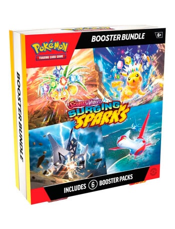 Pokemon Trading Card SV8 Surging Sparks Booster Bundle product photo