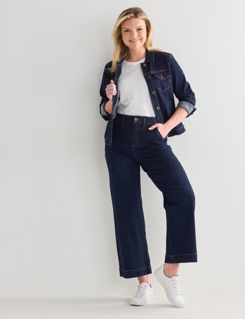 Denim Republic Denim Jacket, Rinse product photo View 03 L