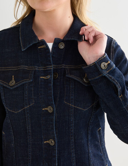Denim Republic Denim Jacket, Rinse product photo View 04 L