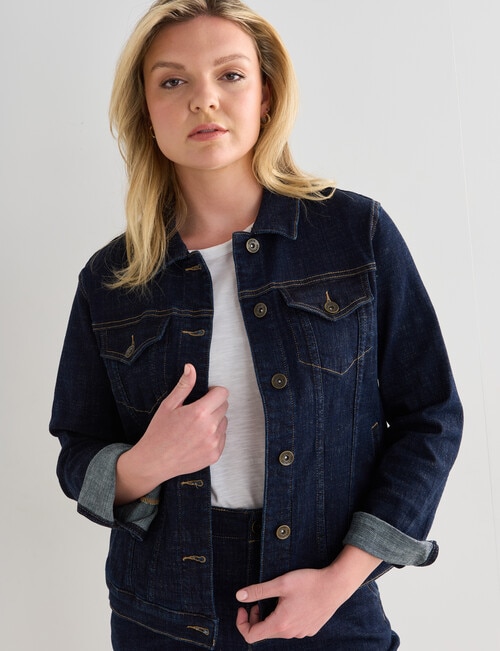 Denim Republic Denim Jacket, Rinse product photo View 05 L