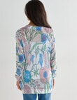 Ella J Floral Jumper, Blue product photo View 02 S