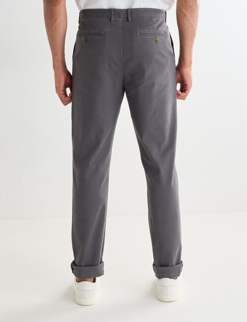 Gasoline Slim Fit Chino Pant, Charcoal product photo View 02 L