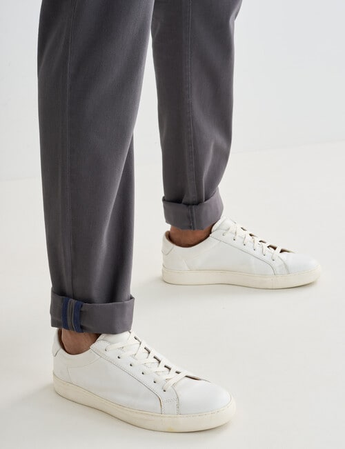 Gasoline Slim Fit Chino Pant, Charcoal product photo View 04 L