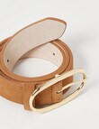 Boston + Bailey Suede Belt, Tan product photo View 02 S