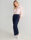 Denim Republic Lyocell Long Sleeve Shirt, Pink product photo View 03 S