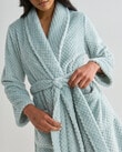 Whistle Sleep Basket Weave Robe, Soft Mint, 8-22 product photo View 04 S