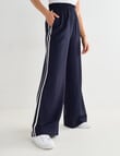 Whistle Sport Stripe Jog Pant, Short Length, Midnight product photo