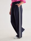 Whistle Sport Stripe Jog Pant, Regular Length, Midnight product photo View 12 S