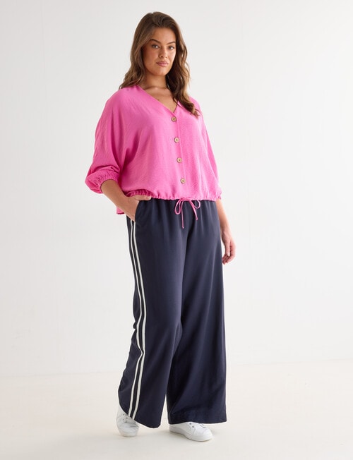 Whistle Sport Stripe Jog Pant, Regular Length, Midnight product photo View 13 L