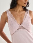 Whistle Sleep Lace Bodice Nightie, Blush product photo View 04 S