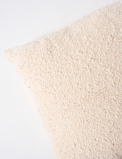 Tilly Home Bobbi Boucle Cushion, Crème product photo View 02 L