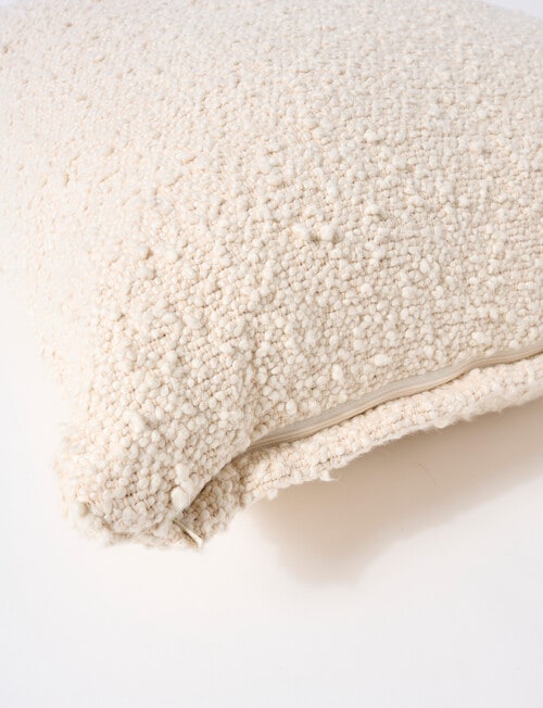Tilly Home Bobbi Boucle Cushion, Crème product photo View 04 L